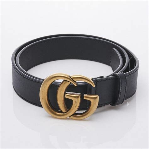 gucci 4cm gg belt|Gucci belt with gold buckle.